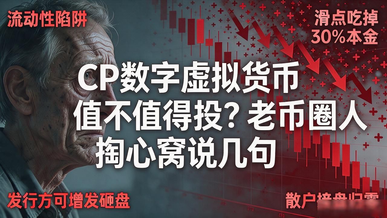 CP数字虚拟货币风险_中小市值代币流动性陷阱_CP数字虚拟货币
