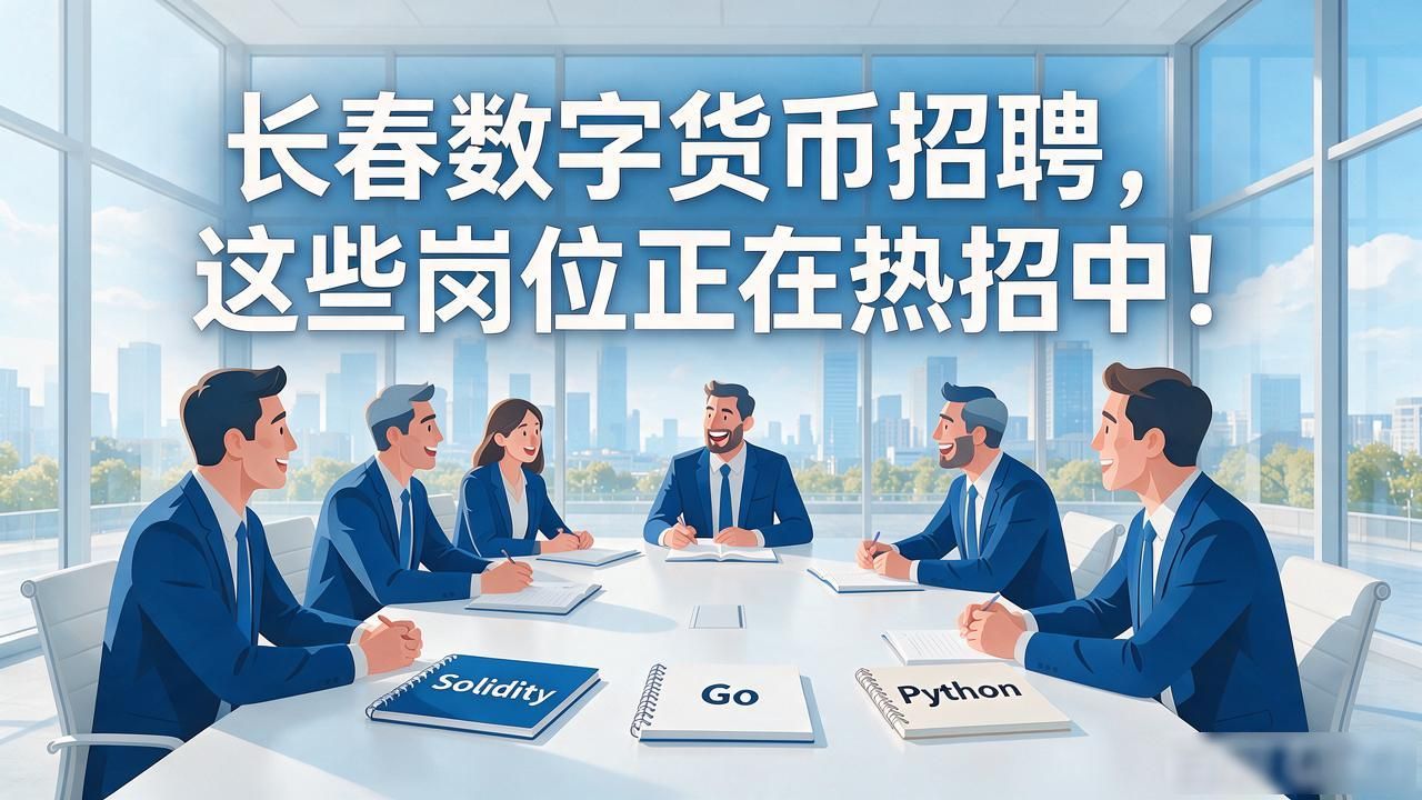 长春数字货币招聘_长春数字经济_区块链开发人才需求