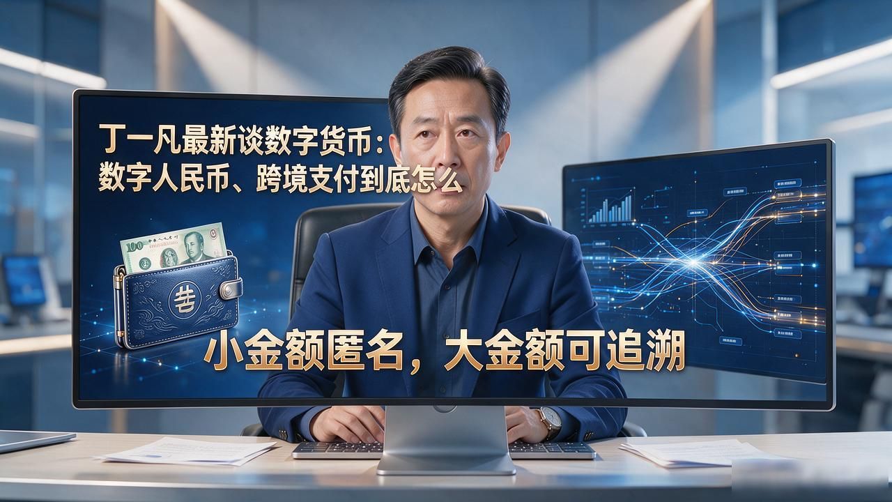 丁一凡最新谈数字货币_数字人民币推广场景_数字人民币智能合约应用