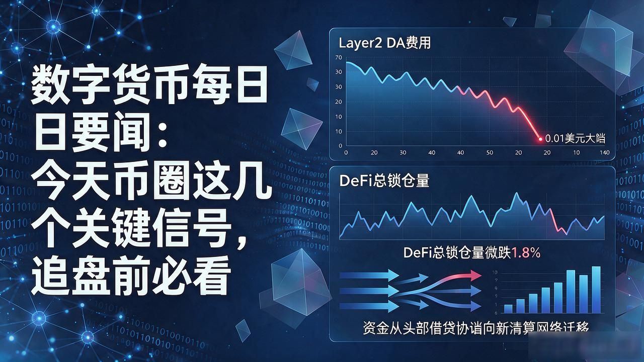 数字货币每日要闻_监管政策动态_数字货币行情分析