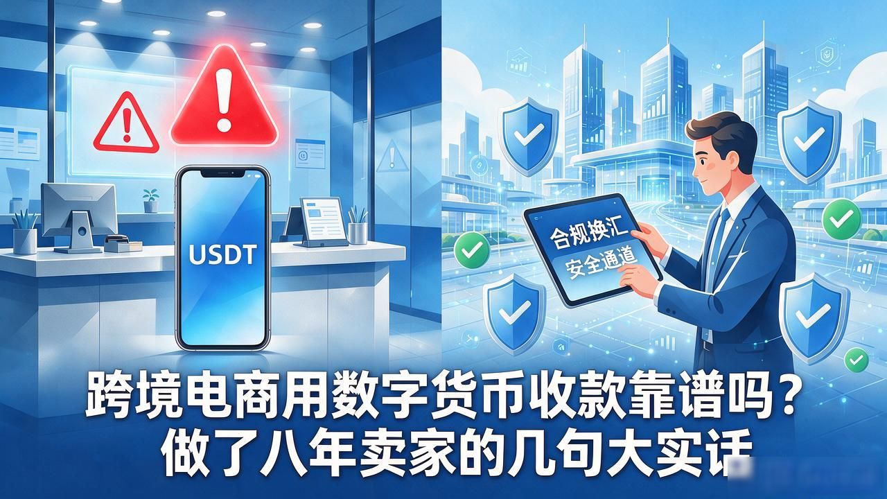 海外公司收数字货币合规方案_跨境电商和数字货币_跨境电商USDT结算回款优势