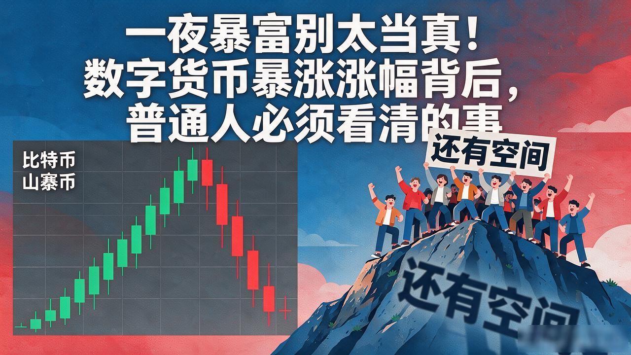 山寨币暴涨后腰斩规律_一夜暴富涨幅数字货币_数字货币追涨杀跌风险