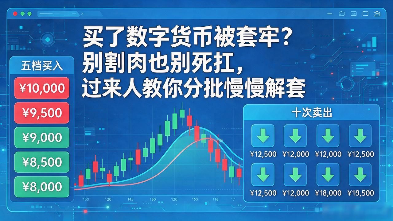 如何解套数字货币_解套思路_数字货币_分批卖出