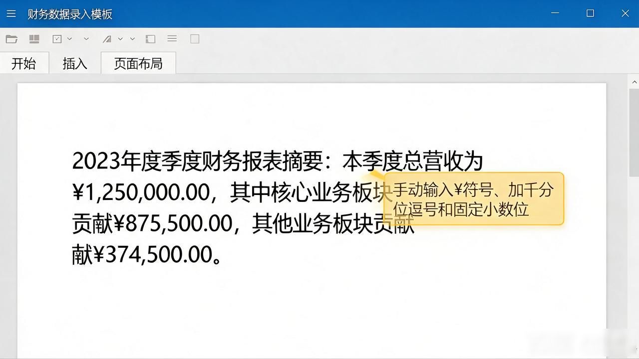 Word段落货币格式设置_Word表格货币格式_word怎样设置数字为货币