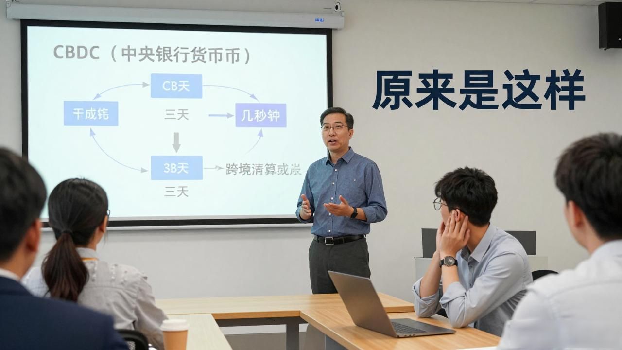数字货币听课心得_CBDC跨境支付优势_数字人民币与比特币区别