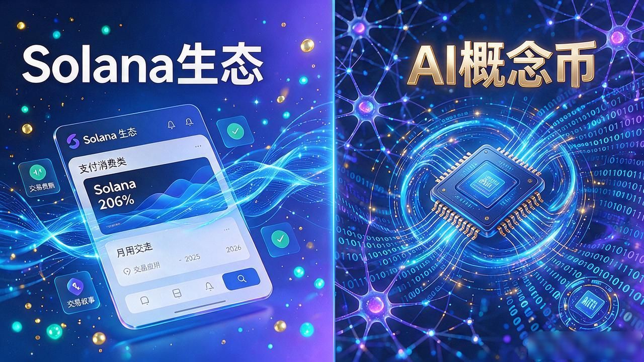 Solana生态与AI概念币前景_2026年数字货币投资趋势_现在流行啥数字货币