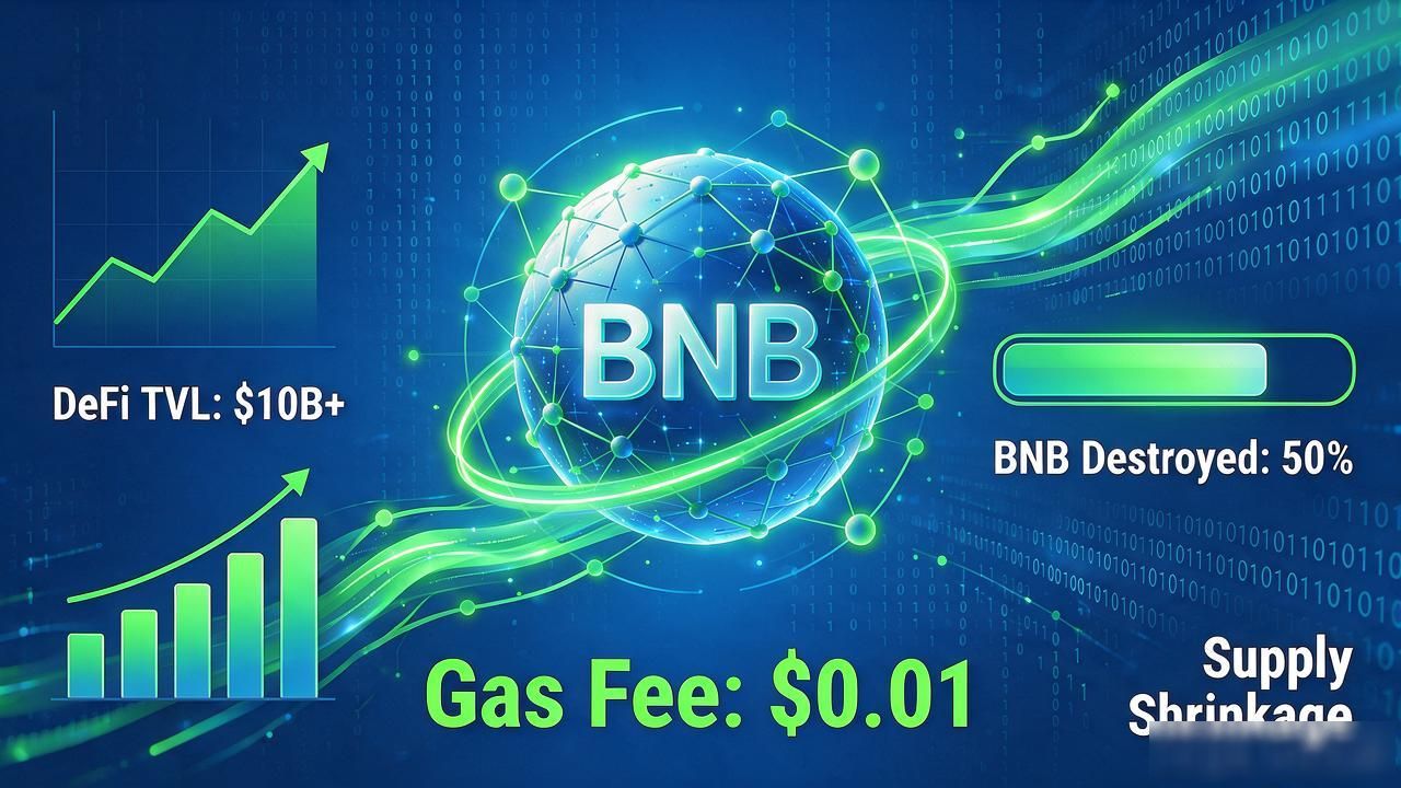 BNB生态链TVL回升与销毁机制影响_bnb数字货币最新_BNB价格预测290-320美元区间走势分析