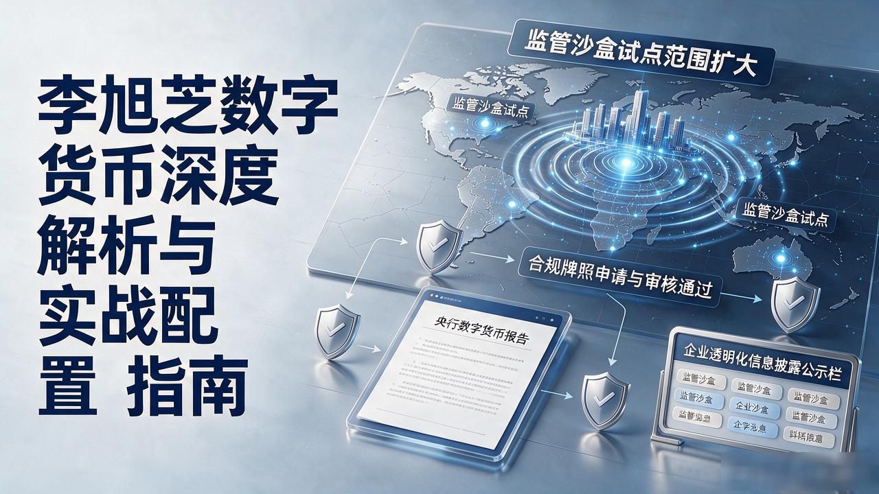 数字货币底层技术迭代_李旭芝有关数字货币_合规框架与监管沙盒