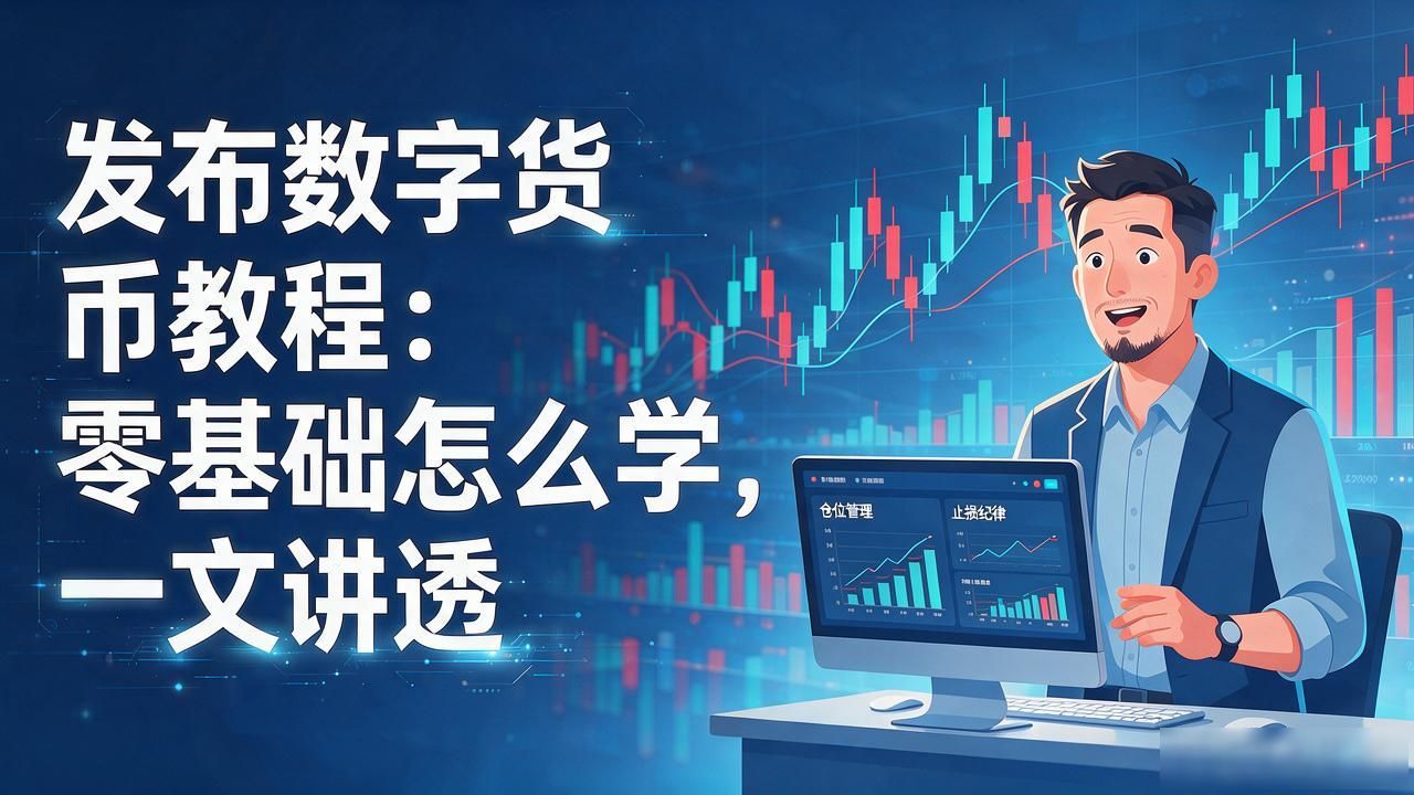 发布数字货币教程_基础概念交易实操风险提示_数字货币入门教程