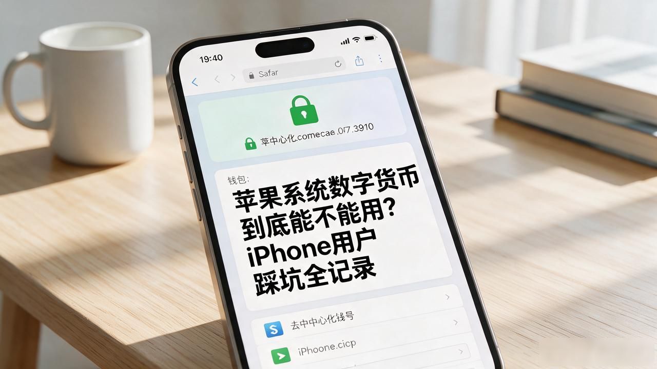 iPhone数字货币应用_苹果系统数字货币_iOS加密货币使用攻略