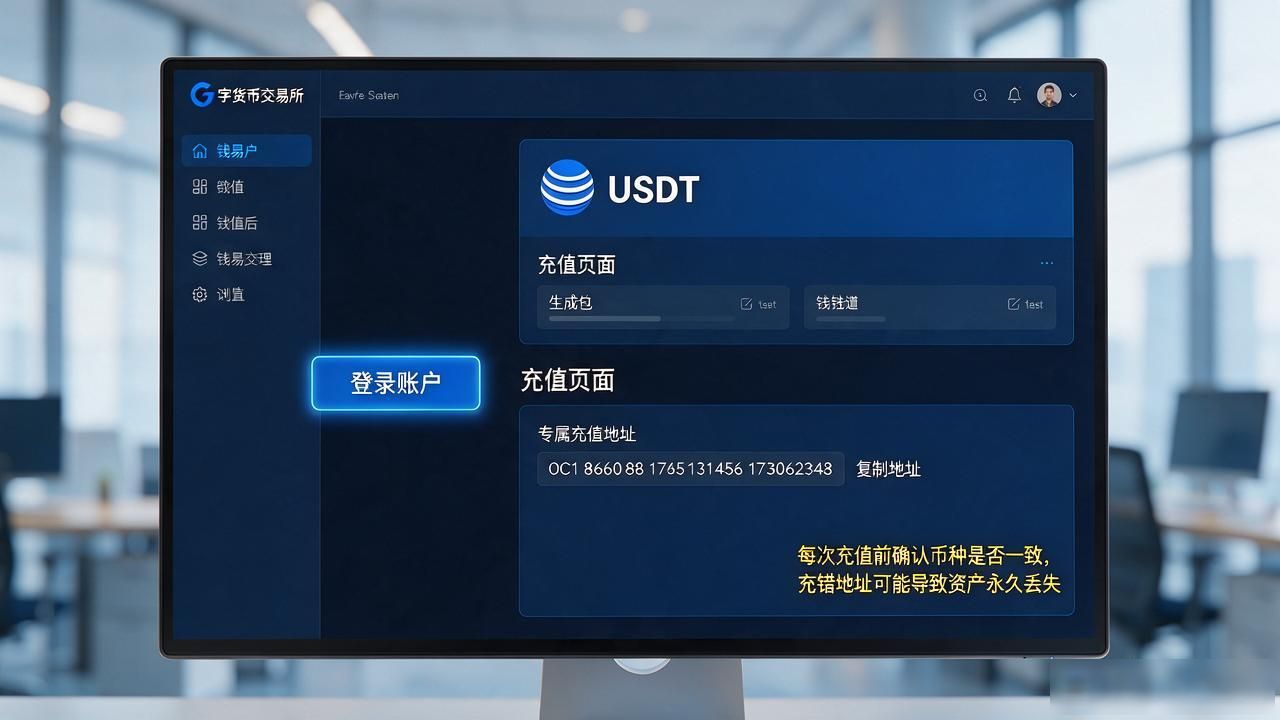 交易所充值地址查找方法_如何查看数字货币钱包地址_数字货币地址查看方法