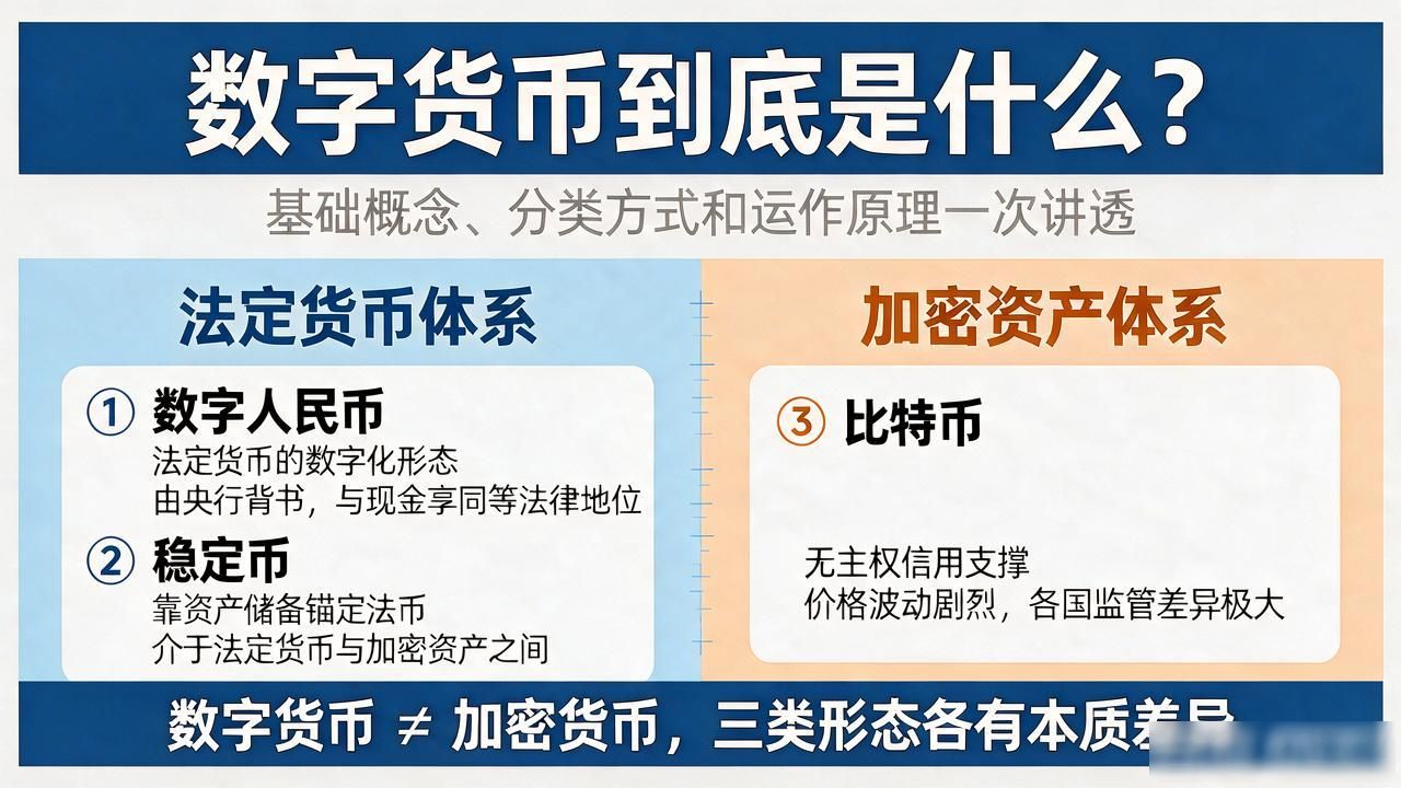 数字货币与加密货币的区别_数字货币的基础信息_央行数字货币运作机制