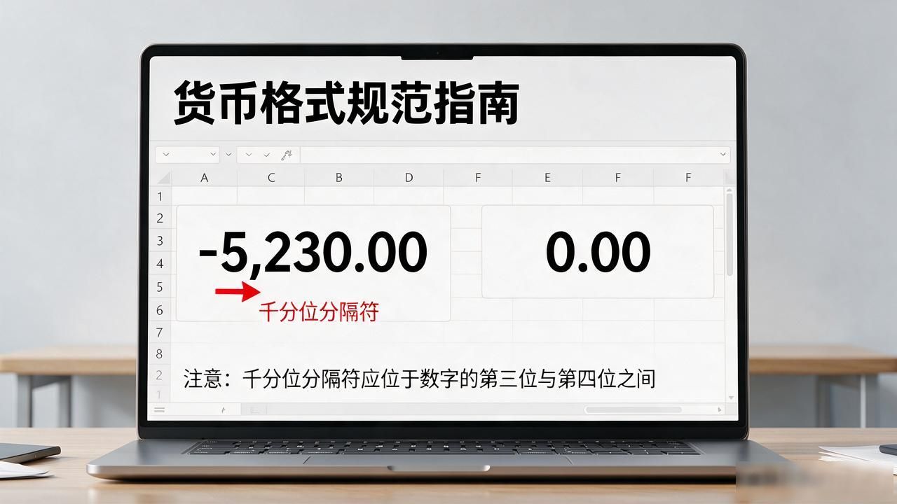 财务报表千分位逗号使用_负数零千分位格式规范_货币数字千分位