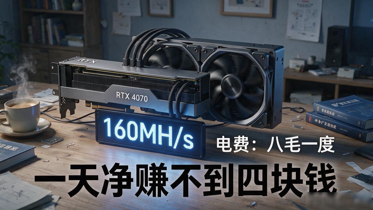 家用显卡挖矿能挖哪些币_RTX 4070挖矿收益计算_显卡可以压的数字货币